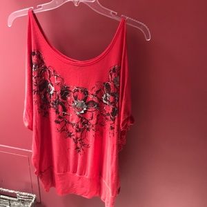 Pretty! Rue 21 off the shoulder shirt